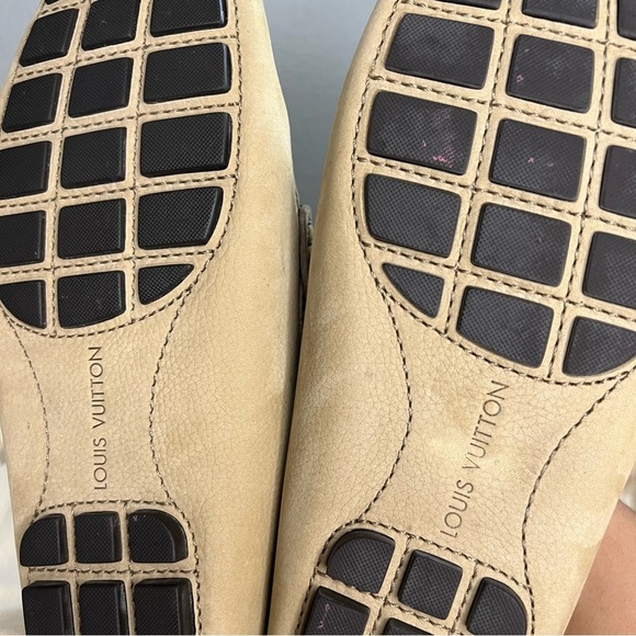 Louis vuitton beige loafer shoes sze 6 1/2 men main image 11